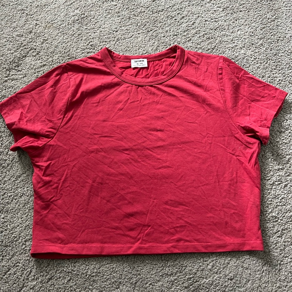 cotton on crop top